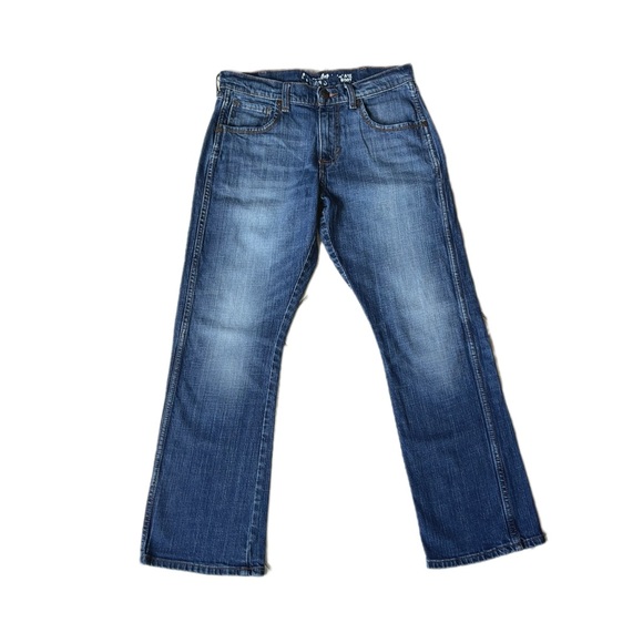 Wrangler Cowboy Relaxed Boot Cut Blue Jeans Men’s Sz-30X30 Great Condition - Picture 1 of 6